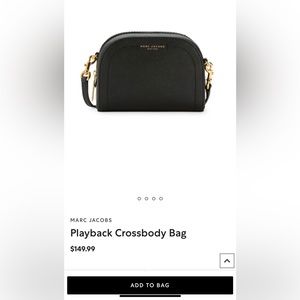Marc Jacobs Playback Crossbody Bag